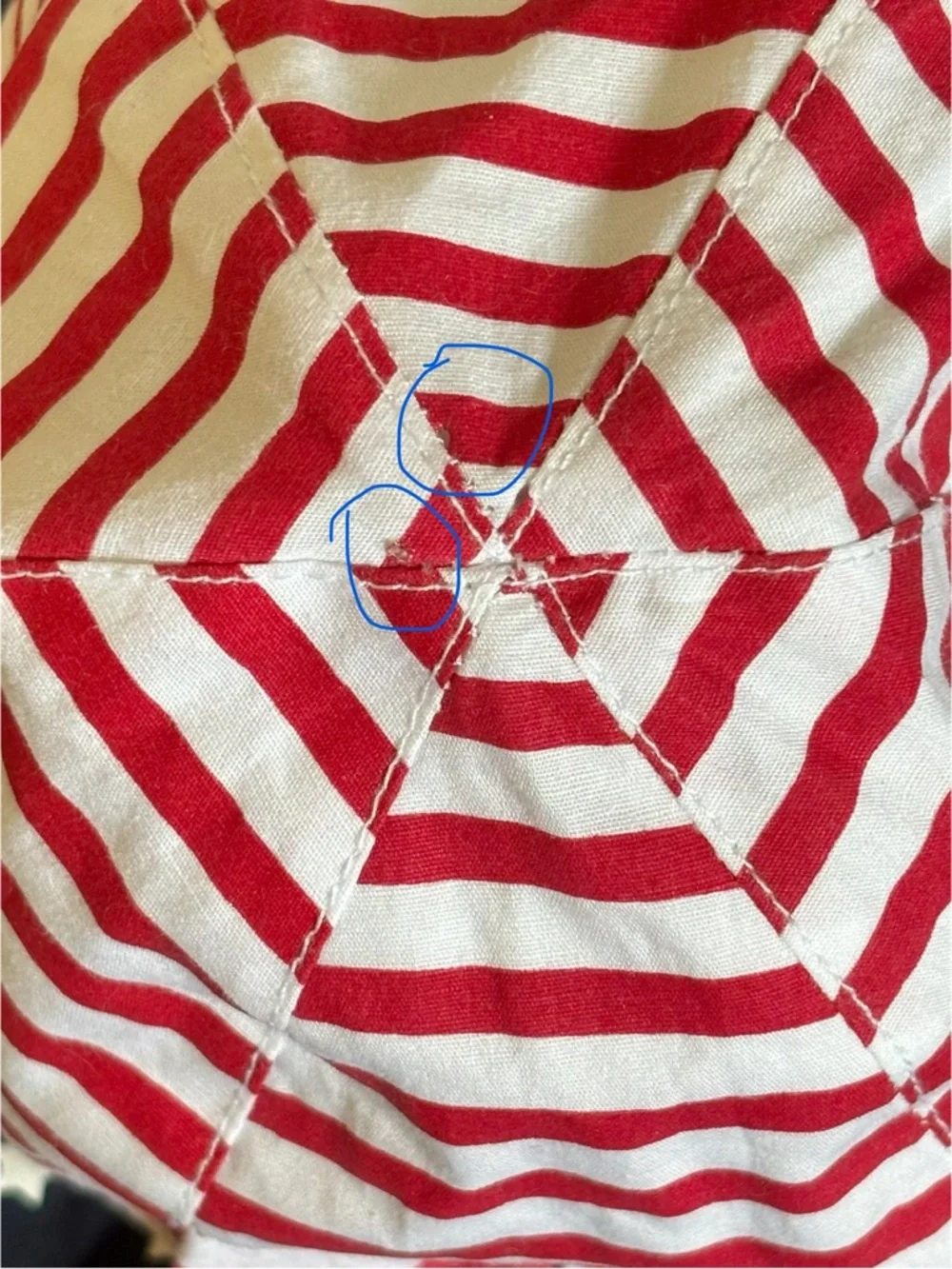 The Children's Place American Stars & Stripes Ruffle Bucket Hat Toddler S/M